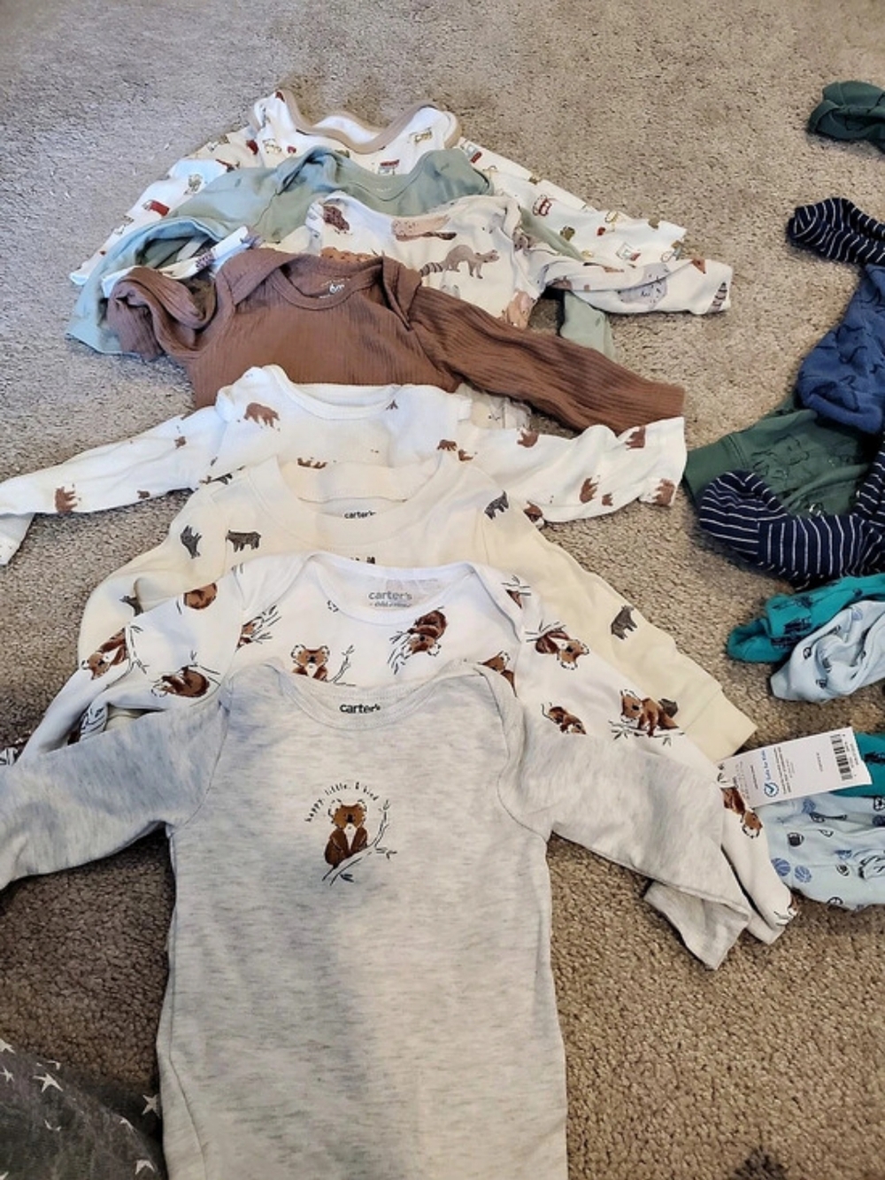 Carter's Baby Bodysuit Set Baby 6-9M